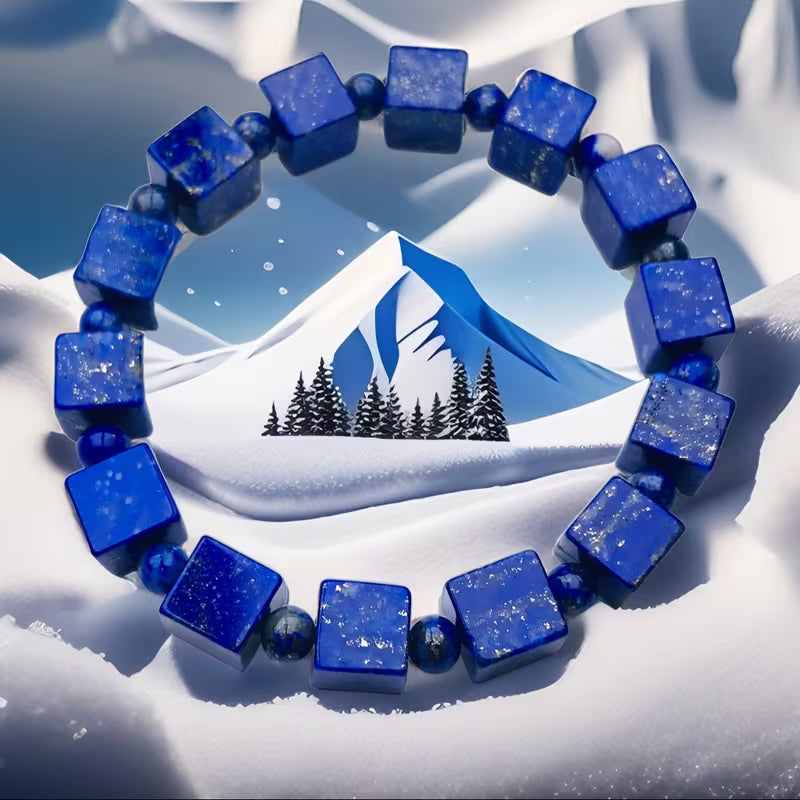Lapis Lazuli Bracelet Square-cut