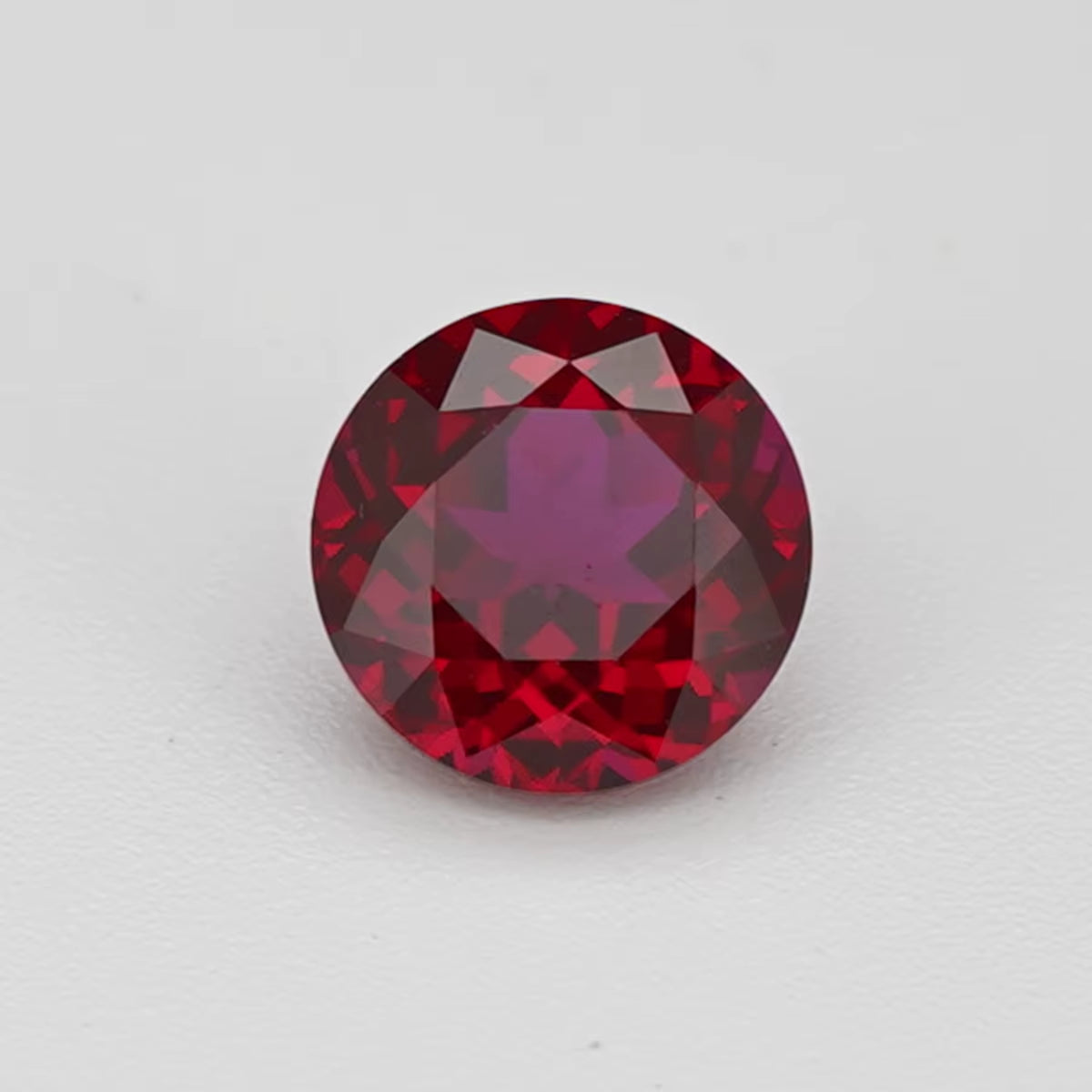 HQ GEMS Czochealski Pigeon Blood Red Ruby7A Hand Cut 8X10Mm 4Ct Emerald Cut Lab Grown Ruby Heat Treated Ruby Lab Ruby