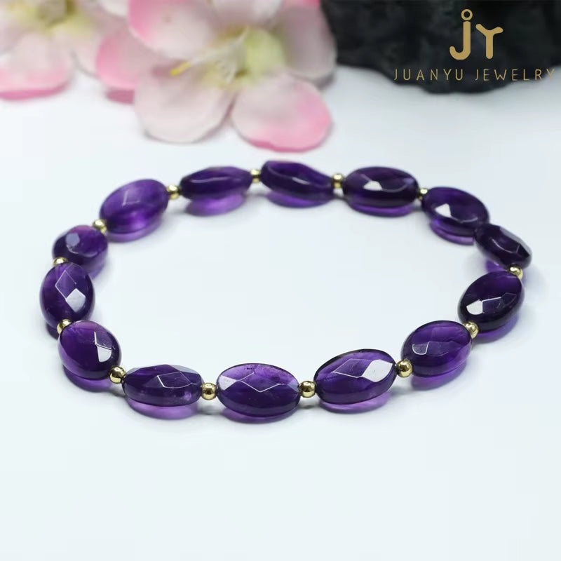 Natural Healing Crystal Bracelets  Amethyst Bracelets for Women