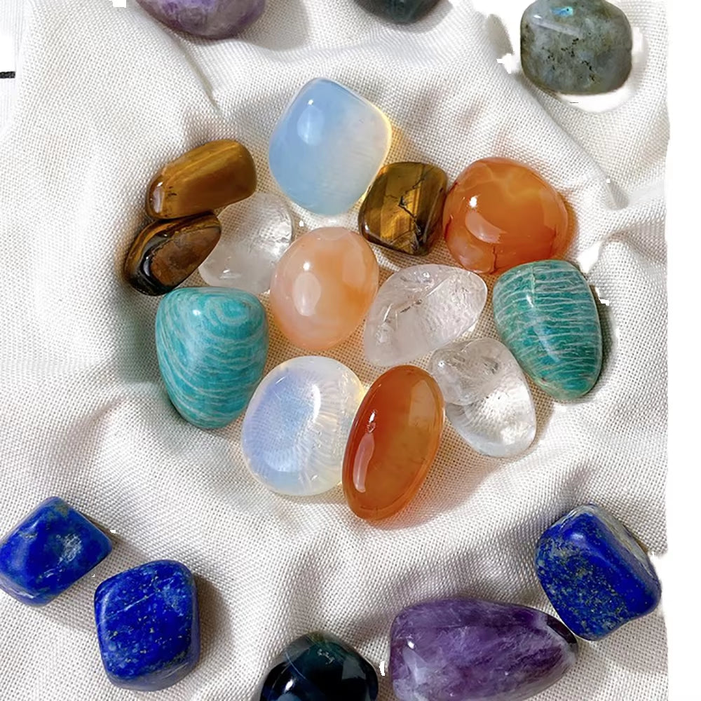 Wholesale Bulk Amethyst and Rose Quartz Tumbled Crystals Natural Stone Healing Stones Other Crystal Crafts