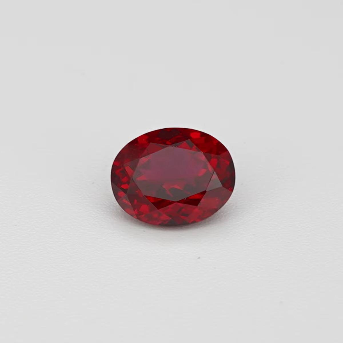 HQ GEMS Czochealski Pigeon Blood Red Ruby7A Hand Cut 8X10Mm 4Ct Emerald Cut Lab Grown Ruby Heat Treated Ruby Lab Ruby
