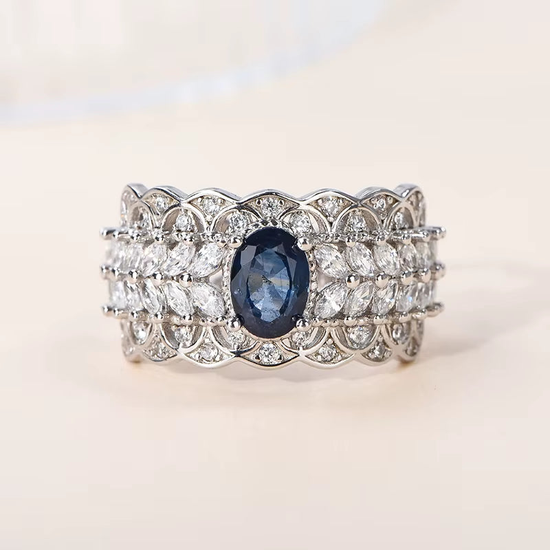 Premium Natural Ruby Rings Collection-Fine Red Oval Cut Ruby Gemstone Rings Rhodium CMA Certified for Jewelry Suppliers Custom