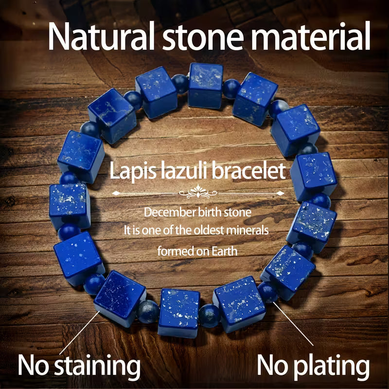 Lapis Lazuli Bracelet Square-cut